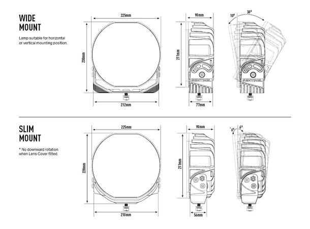 Lazer® Lyspakke med Sentinel ELITE Matrix Canbus - Toyota Landcruiser 250 