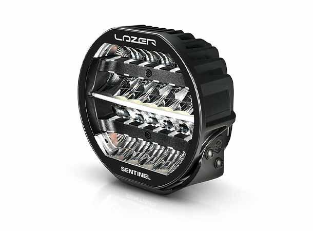 Lazer Sentinel 9 "Limited Green" Grønt og hvitt parklys 17020 Lumen. 