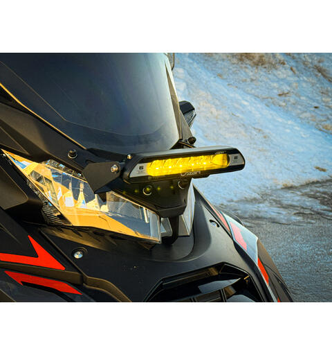 Lazer lyspakke | Linear 6 YELLOW Til Ski-Doo, Lynx 2018-