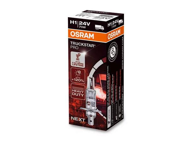 Osram Truckstar Pro H1 H1 Halogen 24V 