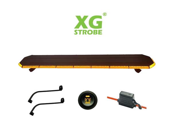 XG Varselpakke 120 med klemmer 1206mm bjelke. Dørklemmer, bryter. 