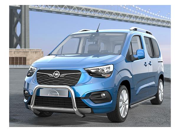 Antec EU Frontbøyle 60mm / 42mm Partner / Berlingo / Combo / Proace City