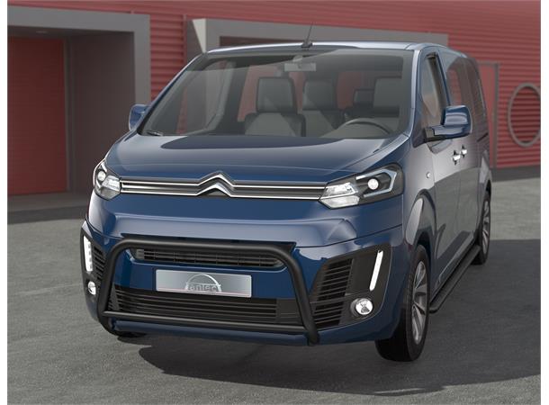 Antec EU Frontbøyle 60mm / 42mm Sort Expert/Jumpy/Vivaro/Proace/Scudo