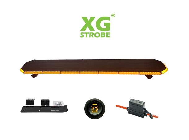 XG Varselpakke 120 til Åpen rails 1206mm bjelke. Til Rails. Med bryter. 