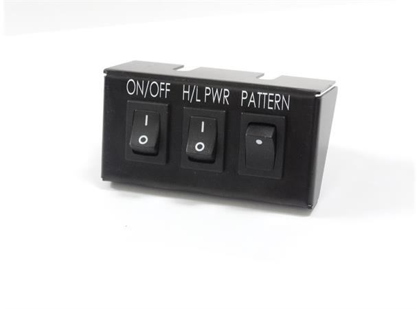 NANO-LED Varselbjelke 124cm m/nattsenk Med bryterpanel