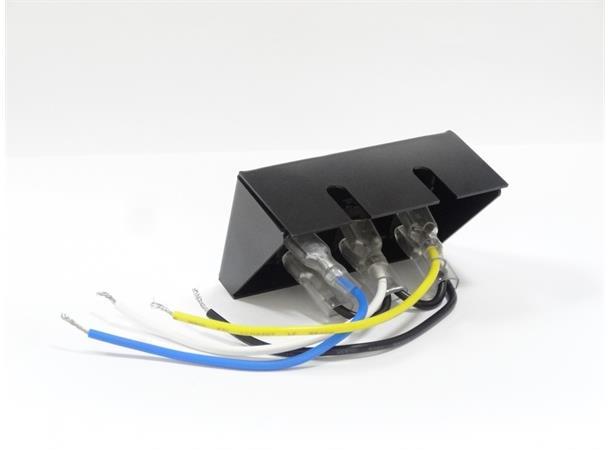 NANO-LED Varselbjelke 124cm m/nattsenk Med bryterpanel