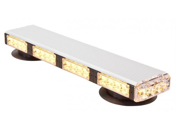 NANO-LED Varselbjelke 52cm Med magnetføtter og 12V AC