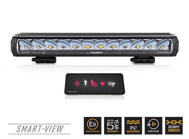 Lazer® Triple-R 1250 Smartview Gen1. Lengde 590mm. 12170 Lumen.