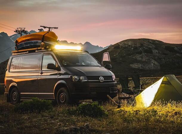 Frontrunner Slimline II Takgrind Volkswagen Transporter Kort 