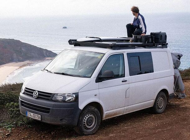 Frontrunner Slimline II Takgrind Volkswagen Transporter Kort 