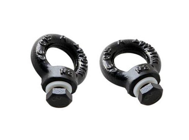 Frontrunner Sorte øyekroker 2 stk. Til Slimline II 