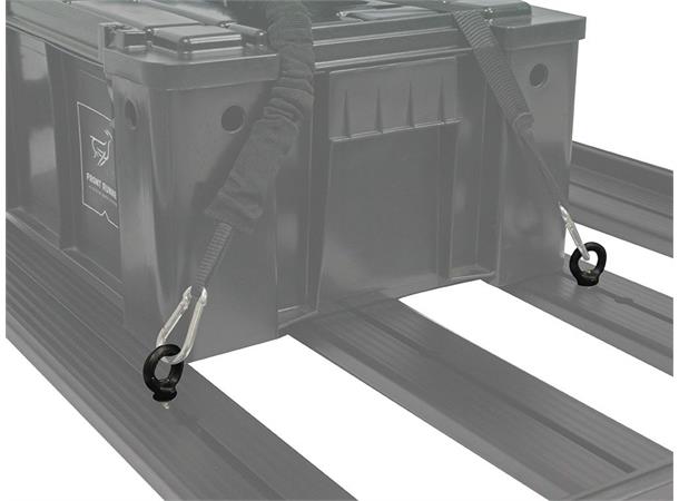 Frontrunner Sorte øyekroker 2 stk. Til Slimline II