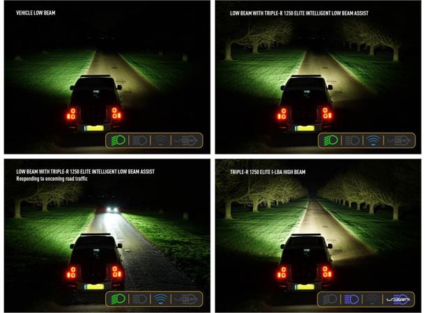 Lazer Triple-R 1250 ELITE  i-LBA Intelligent Low Beam Assist. 13136 Lumen