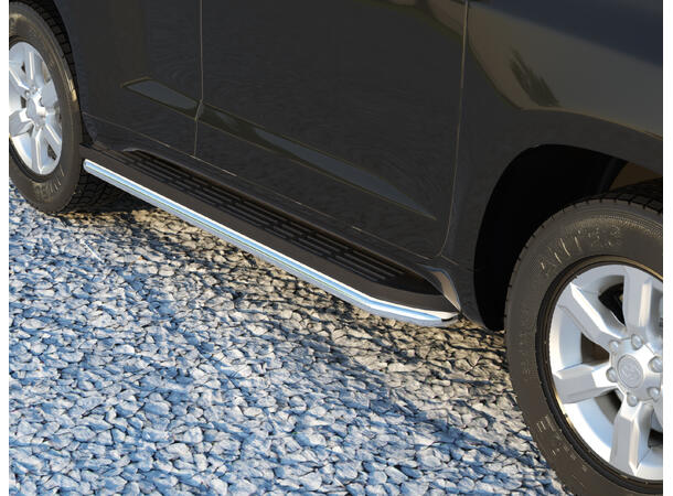 Stigtrinnrør 42mm Toyota LC 150 